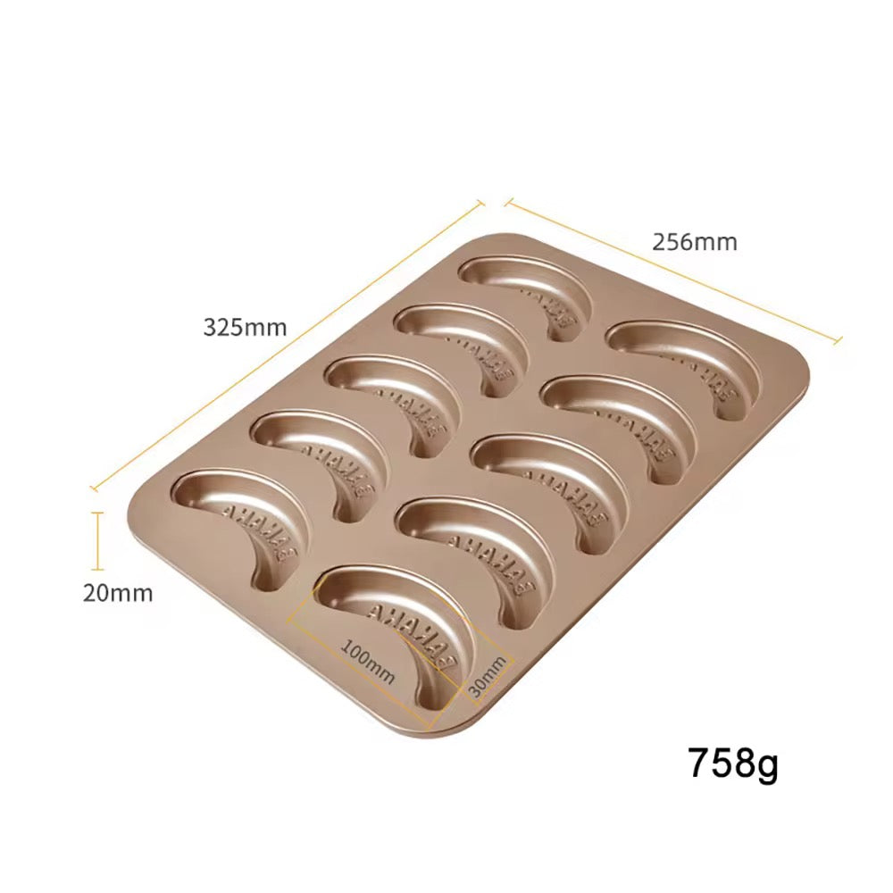 Banana Shaped Baking Tray for Cakes