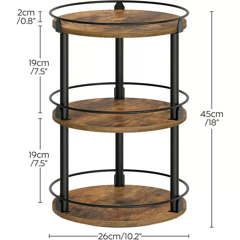 360° Rotating Kitchen Storage Rack