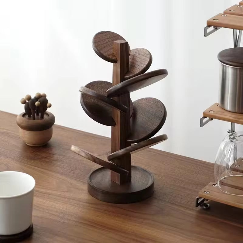 Tree Shape  Wood Insulation Cushion